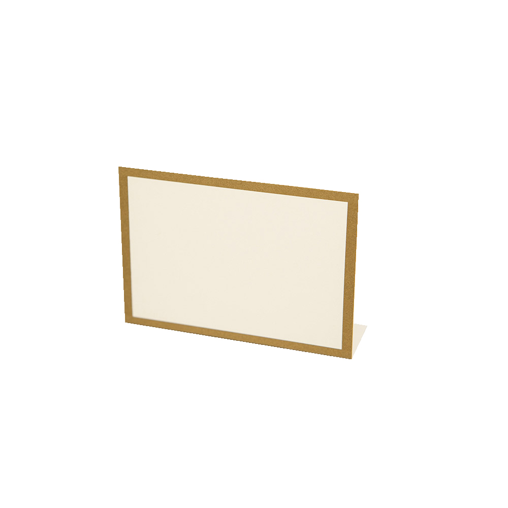 Platzkarte Gold Frame