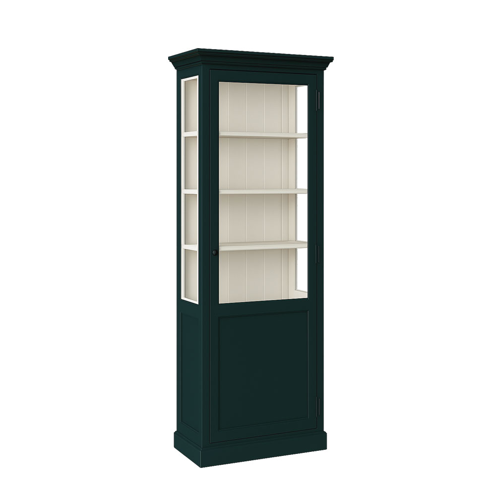 Vitrinenschrank  Provence midnight