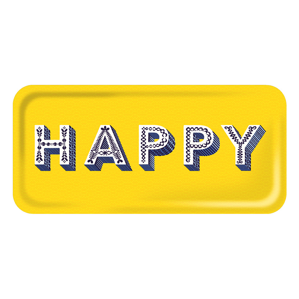 Tablett Happy