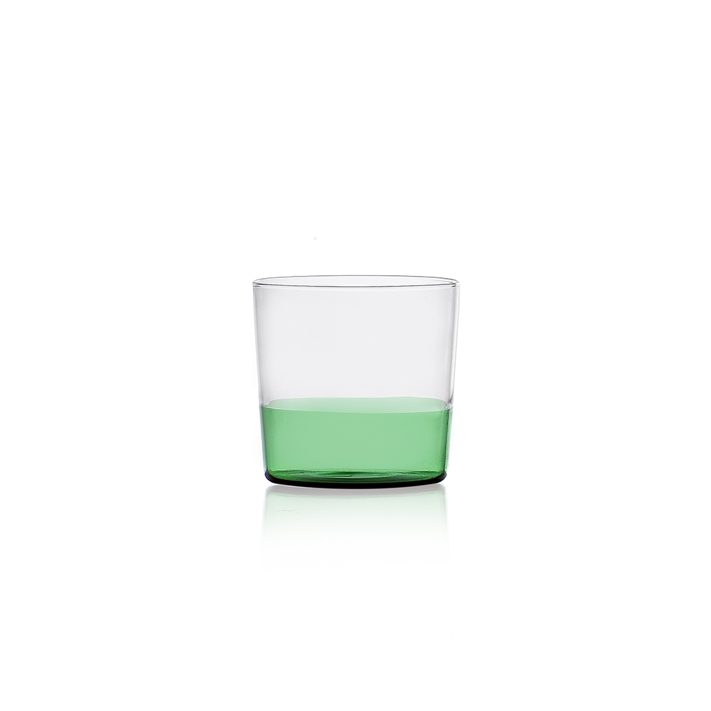 Glas Colore grün/klar
