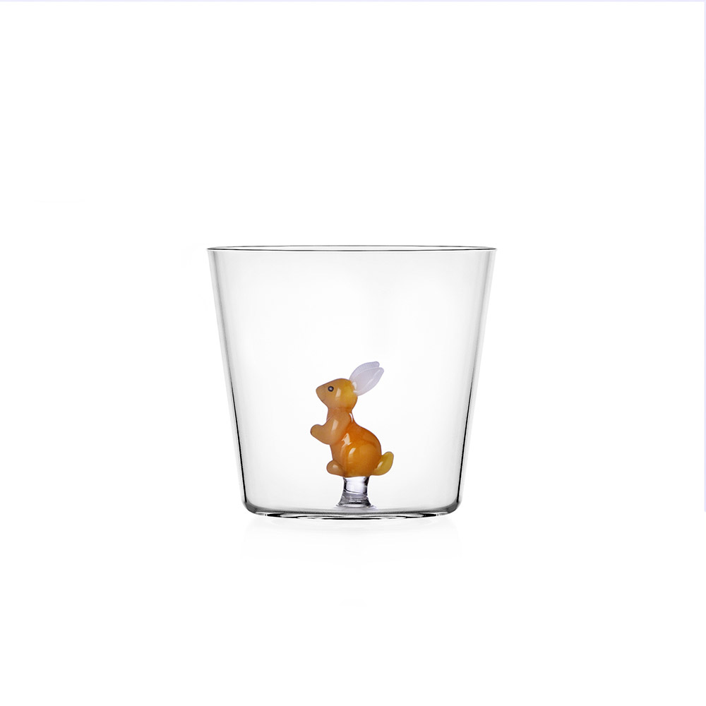 Glas Hase amber