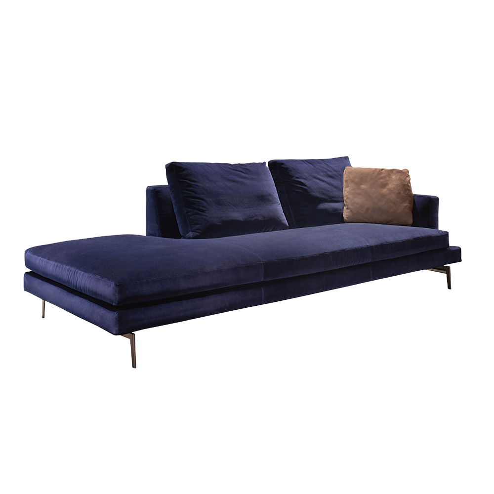 Verzelloni Larsen Chaiselongue blau